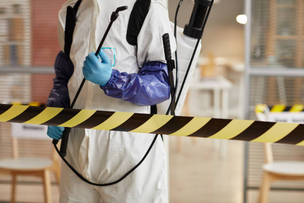 Professional Biohazard Cleanup technician working in Walpole, NH